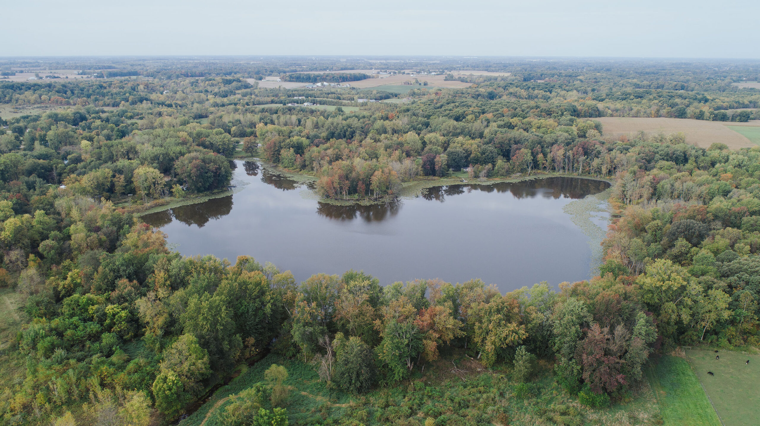 Sellers Lake in Kosciusko County, Indiana, Clearly Kosciusko, natural lake