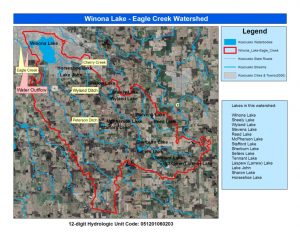 Map of Wyland Lake