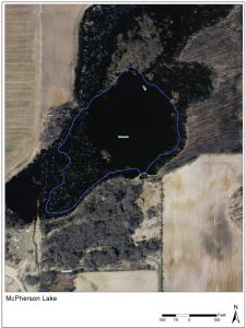 Map of McPherson Lake