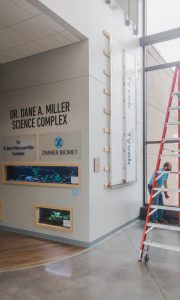 Live Wall Installed at Grace College Science Complex