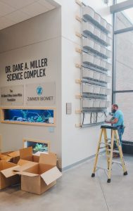 Live Wall Installed at Grace College Science Complex