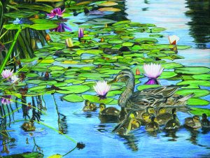 Lilly Center Art Contest prompts local students to notice Kosciusko County’s natural beauty