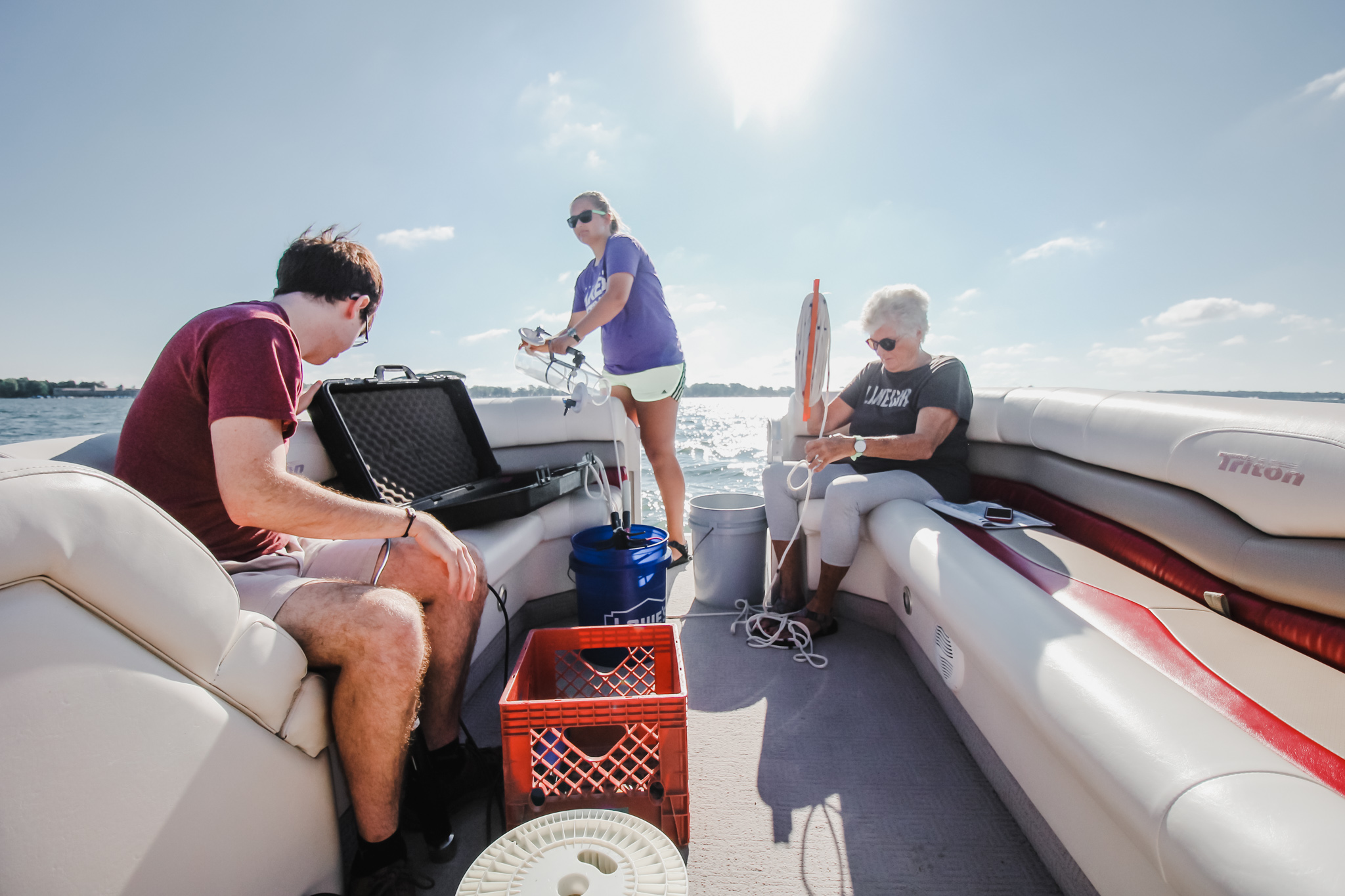 How Boat Captains enable us to do lake research