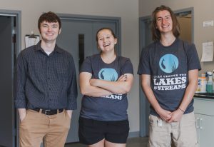 Summer student teams at the Lilly Center