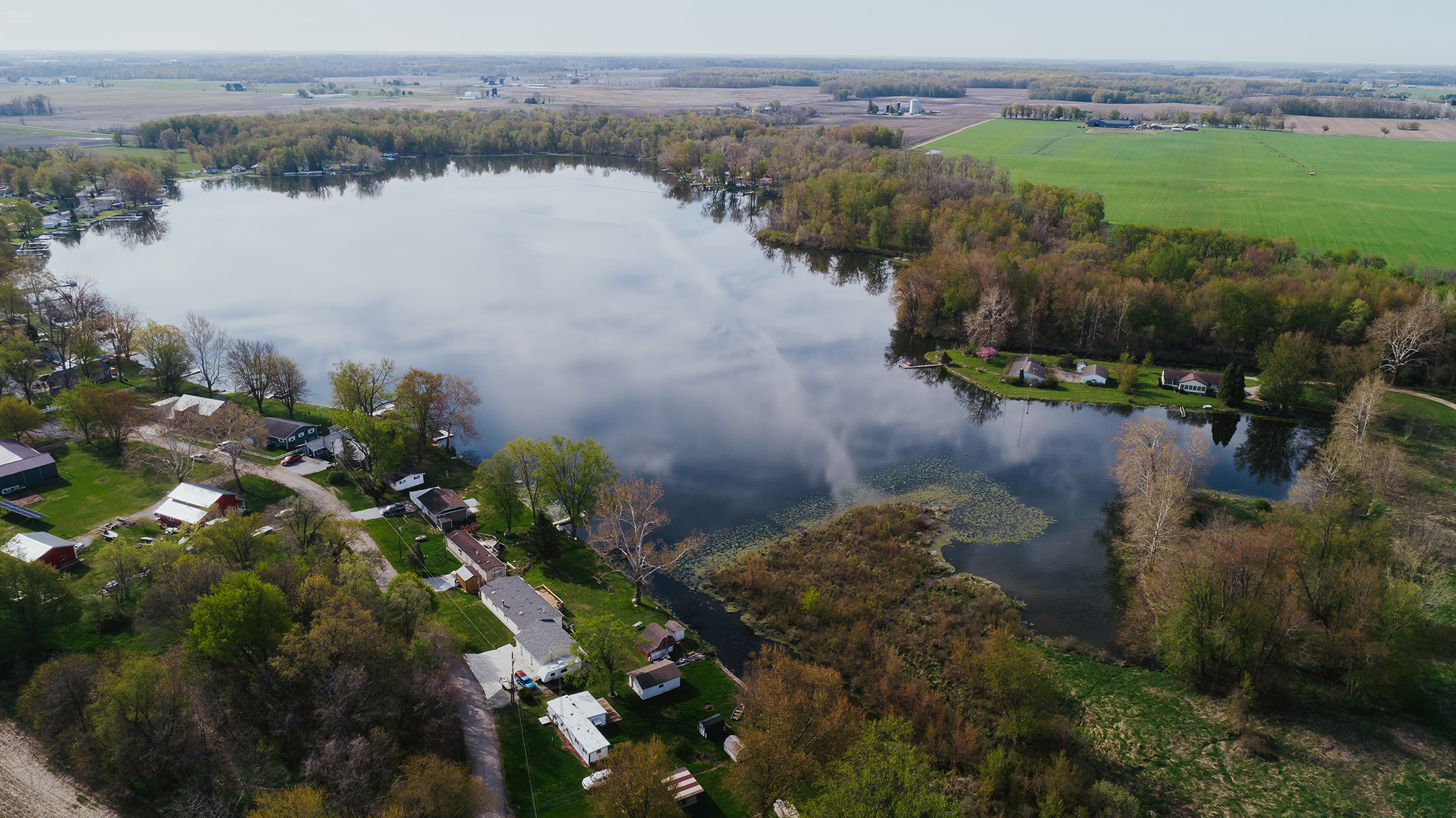 Diamond Lake in Kosciusko County Indiana by The Lilly Center for Lakes & Streams