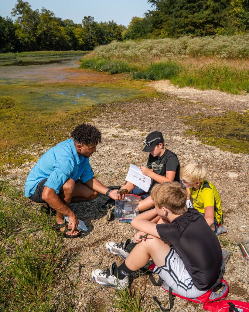 Lilly Center for Lakes & Streams, Eddie Gill IV, Eddie Gill, Friends of the White River, Indianapolis, stewardship, environmental science, basketball, fishing, legacy, education
