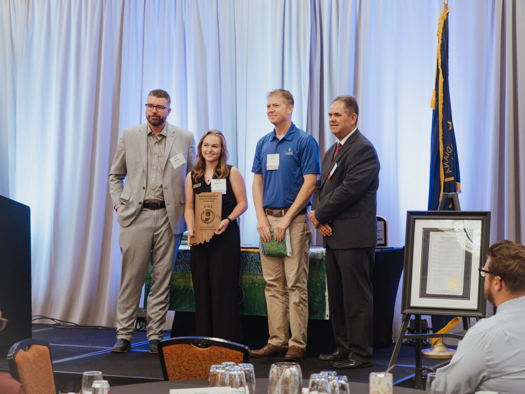 Lilly Center for Lakes & Streams, governor's award, environmental excellence, education, kosciusko county, indiana, clearly koscuisko